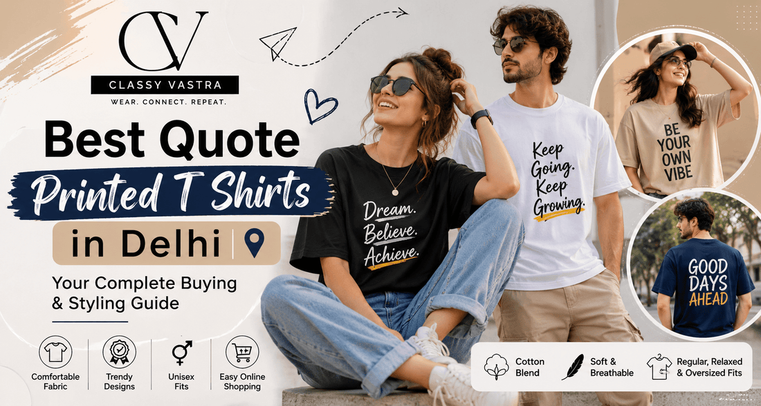 Quote Printed T Shirts in Delhi