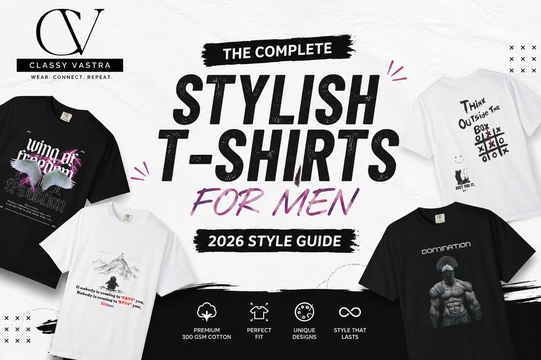Stylish T Shirts For Men: The Complete 2026 Style Guide