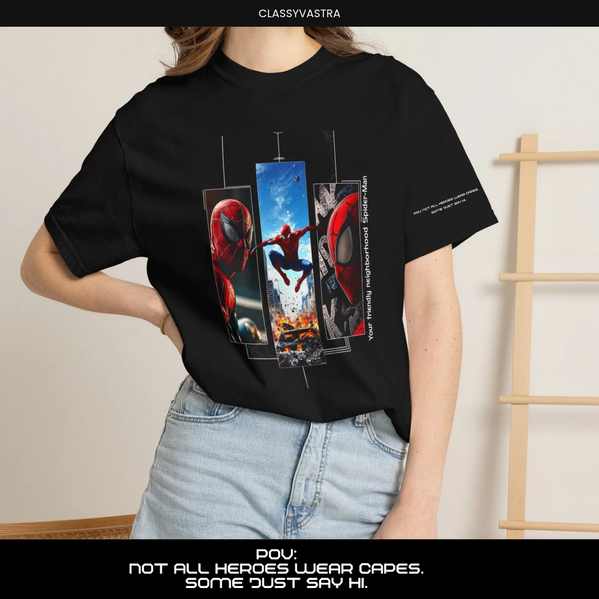 SpiderMan T-Shirt: Inspired by the Hero Who Never Gives Up