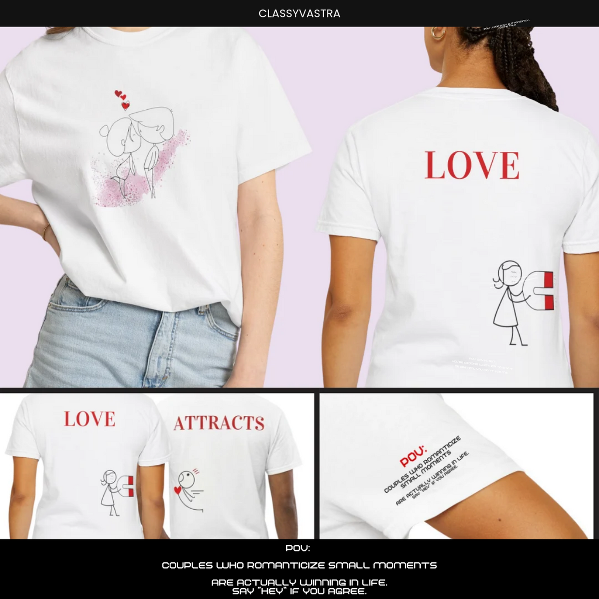Couple Tshirt for Female