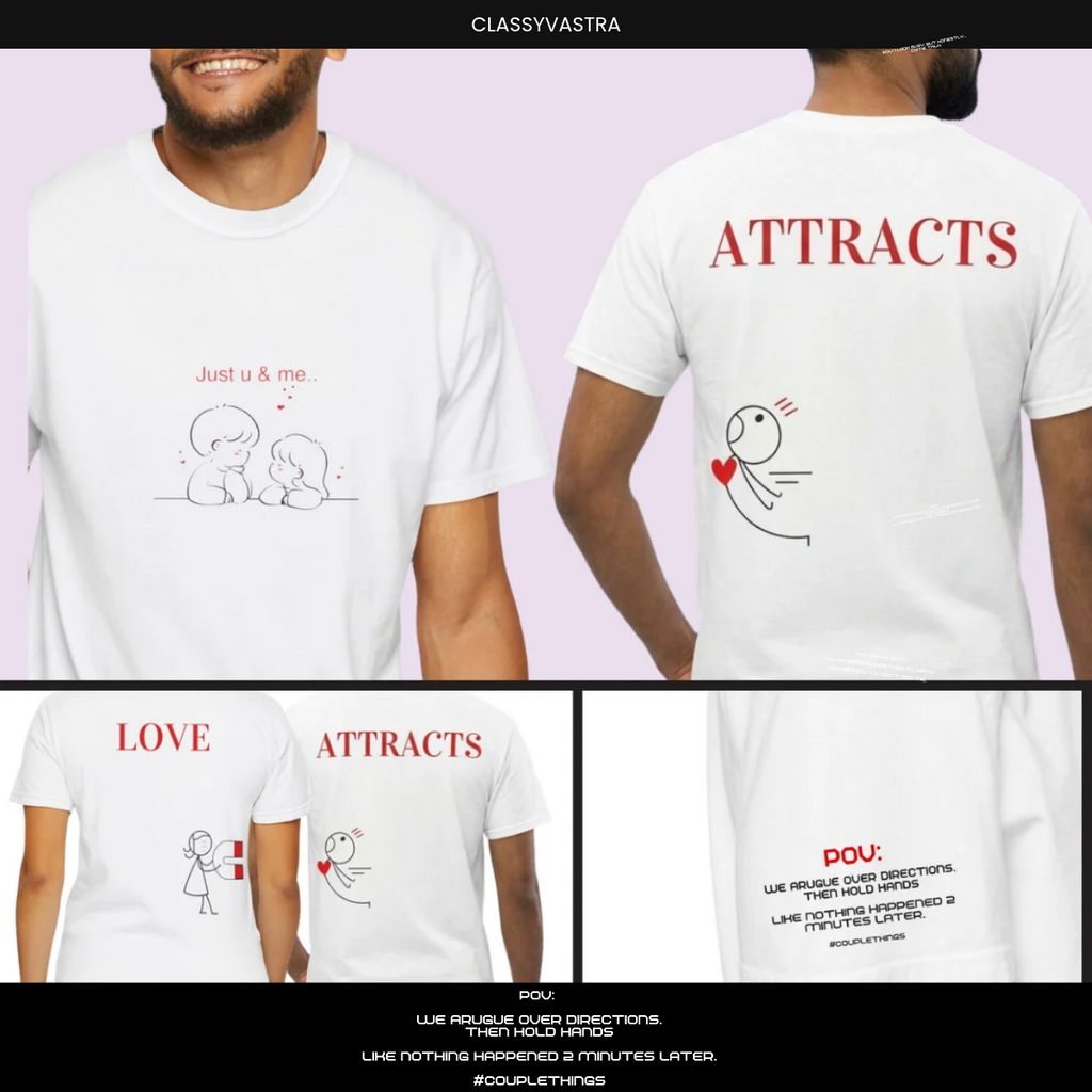 Couple Tshirt for Male