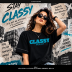 Classy Person with Back guess who aesthetic unisex.