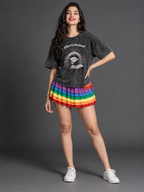 Bold Tshirt | Flirts Criminal | Girl wear | ClassyVastra
