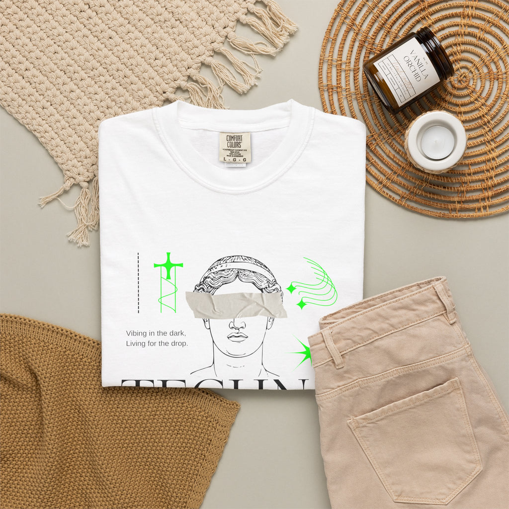 Techno Unisex Tshirt for Techno Lovers