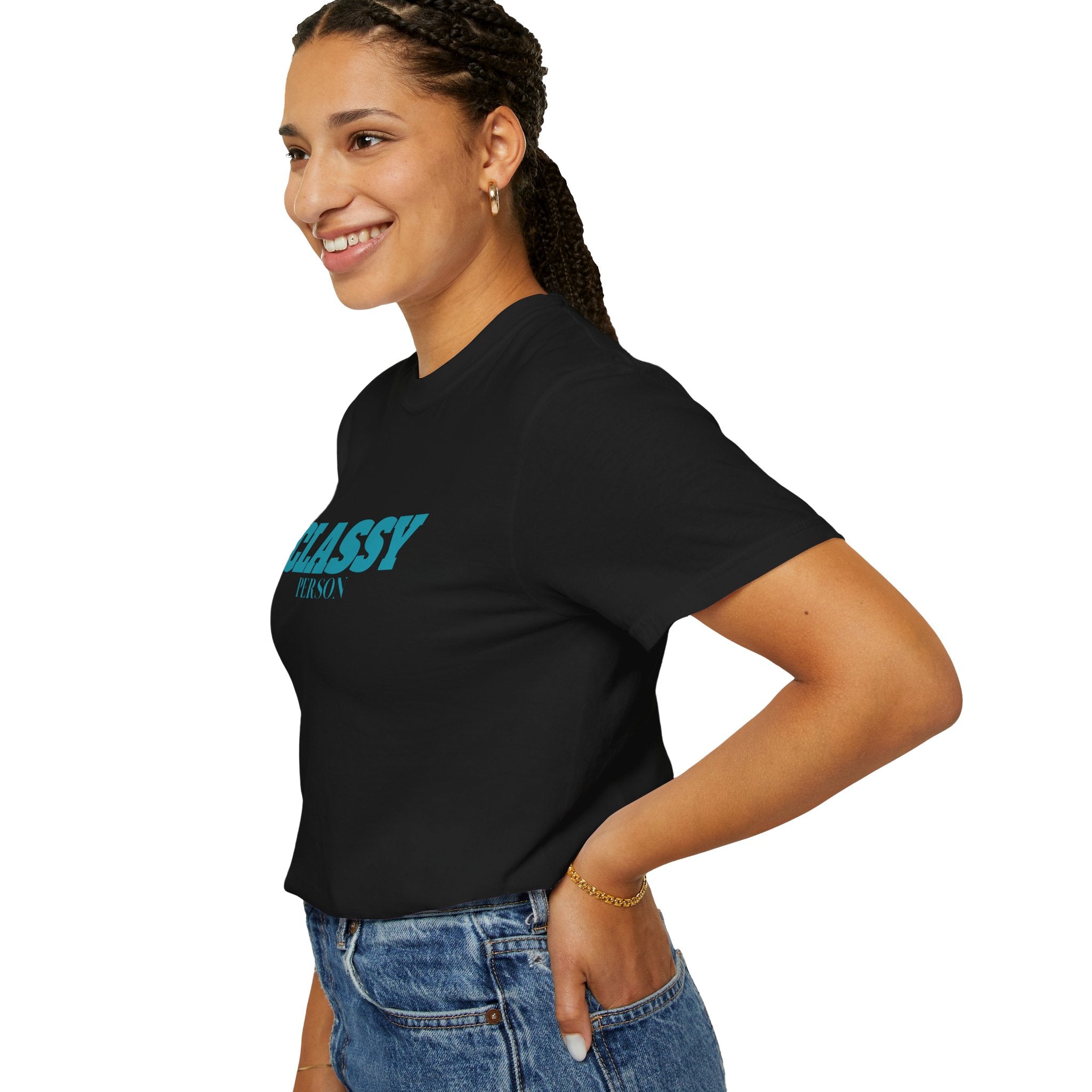 Classy Person with Back guess who aesthetic unisex.