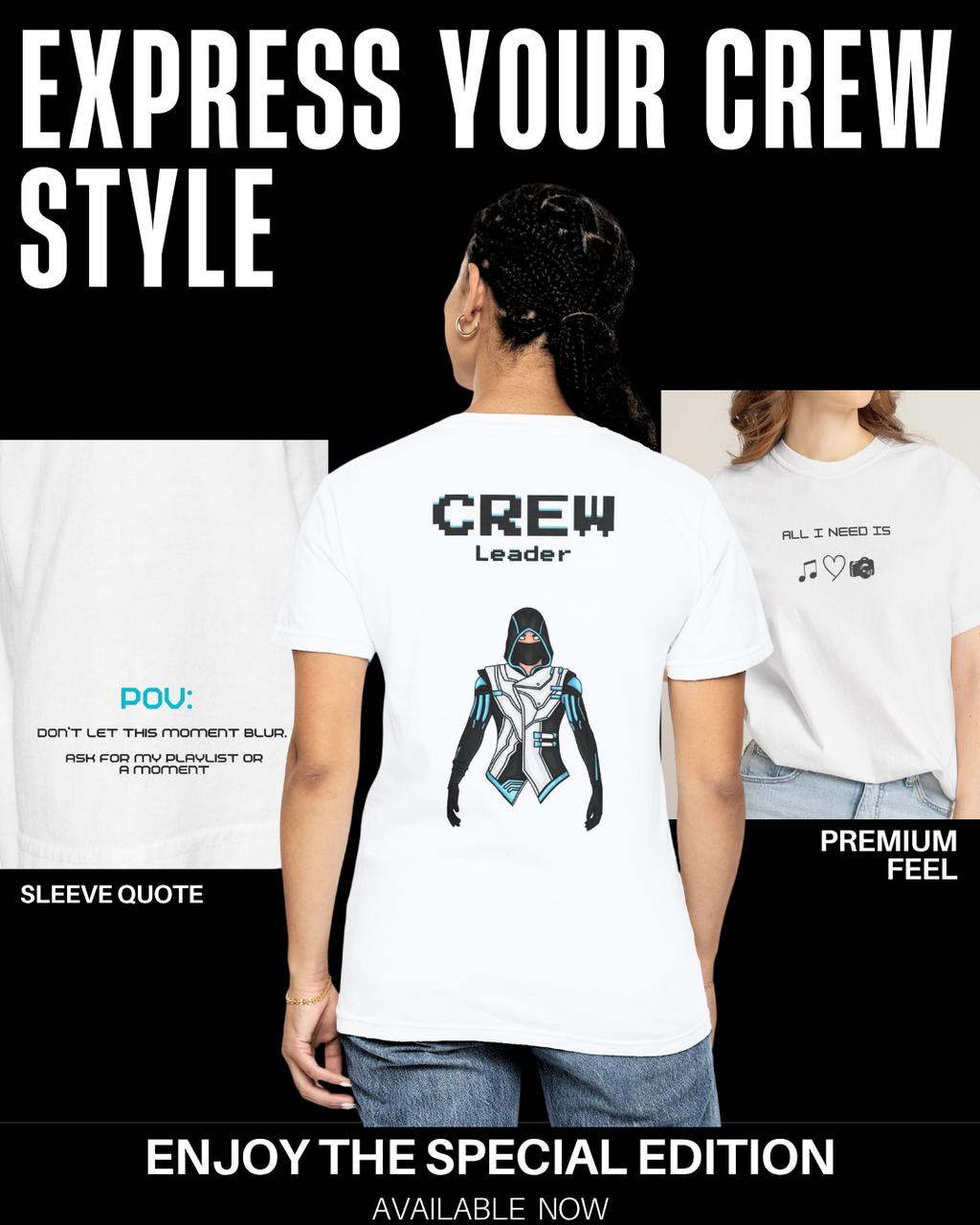 Crew Tshirt | Unisex