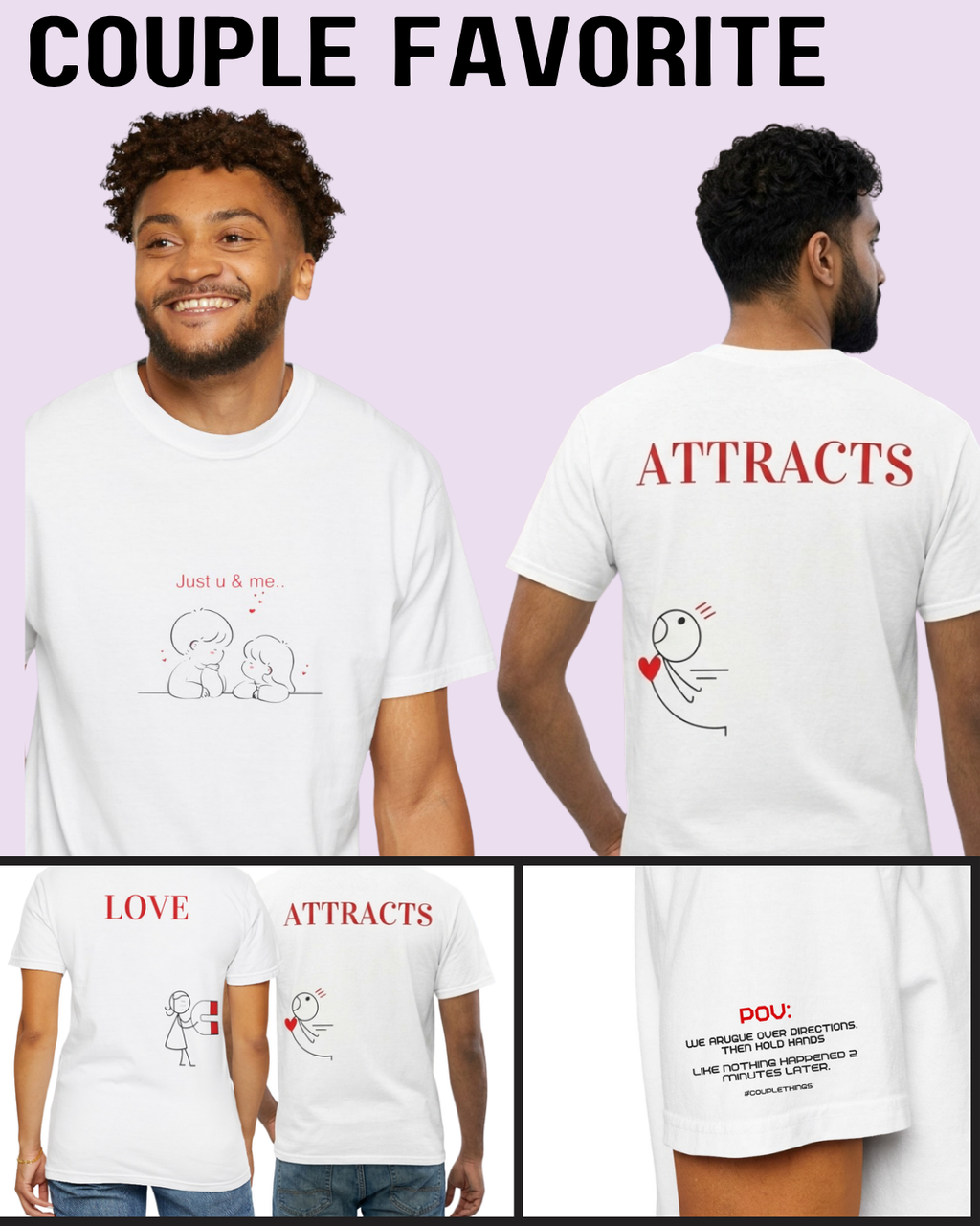 Couple Tshirt for Male