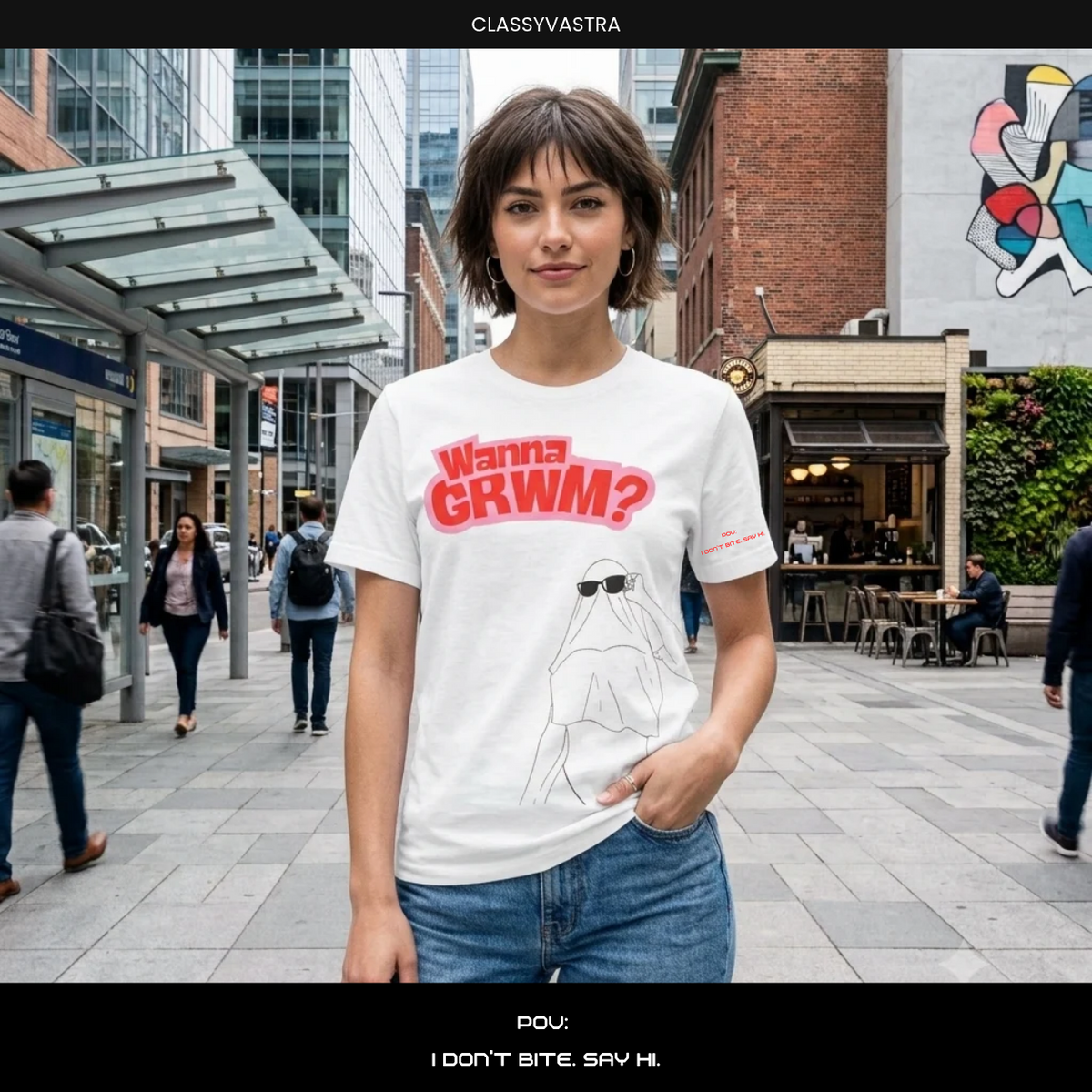 GRWM T Shirt for Women